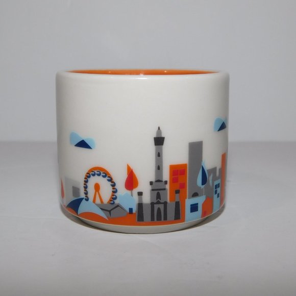 2017 Starbucks YOU ARE HERE Chicago Mini Mug Ornament 2 oz Demitasses - Picture 5 of 9